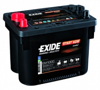 Стартерная аккумуляторная батарея EXIDE EM1000 Стартерная аккумуляторная батарея EXIDE EM1000