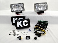 Фары дальнего света KC 5х7 нержавеющая сталь 100W