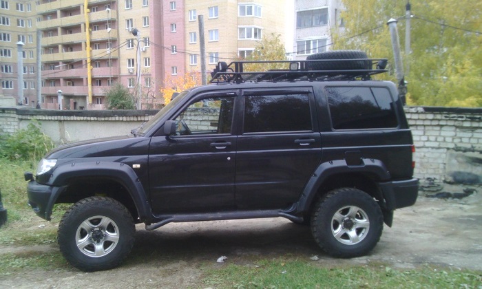 Расширители колесных арок для УАЗ Patriot 