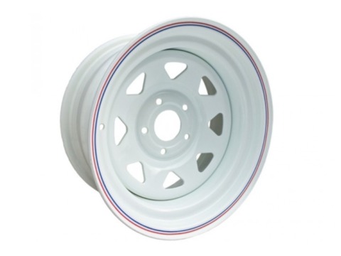 Диск колесный стальной штампованный ORW 37W, 5x127, 16x8, ET0, ЦО 75, белый