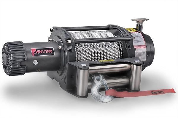 Лебёдка электрическая (индустр.) 12V Runva 17500 lbs 7960 кг