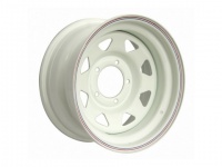 Диск колесный стальной штампованный ORW 69W, 5x139.7, 15x8, ET0, ЦО 110, белый