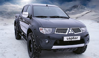Расширители колесных арок для Mitsubishi L200