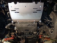 Защита рул. и карт. для Land Cruiser 120 (Prado)  (с 2005 по 2009)