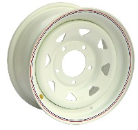 Диск ВАЗ НИВА стальной белый 5x139,7 7xR15 ET+25 (треуг.)