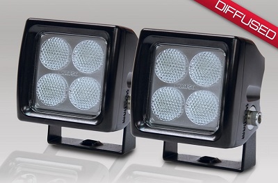 Фара светодиодная 2штх4LED 40W рабочий свет 40°