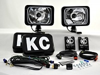 Фары дальнего света(ксенон) KC HID 6х9 металл черные 50W