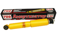 Амортизатор РИФ усиленный передний масляный Нива 21214М штатный, 21213/4 штатный и лифт 50 мм