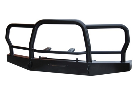 Бампер DDE передний LR Defender (с кондиционером) с кенгурином
