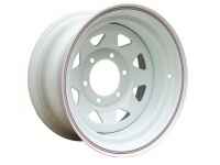 Диск колесный стальной штампованный ORW 14W, 6x139.7, 16x8, ET-10, ЦО 110, белый