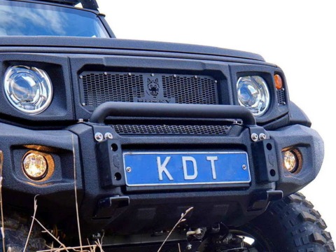 Кенгурин к переднему композитному бамперу KDT для Suzuki Jimny 2019-
