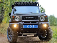 Бампер передний композитный Suzuki Jimny 2019- (окрашен)