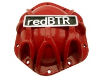 Крышка картера моста "redBTR" алюминиевая без пробок