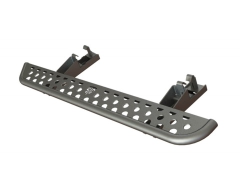 Пороги силовые Toyota Land Cruiser 200 2008-2015 (цельная ступень)