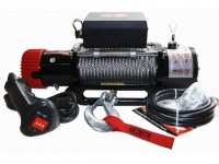 Лебёдка электрическая redBTR серия "HUNTER" 9,5 (12v) с чугунным клюзом Лебёдка электрическая redBTR серия "HUNTER" 9,5 (12v) с чугунным клюзом