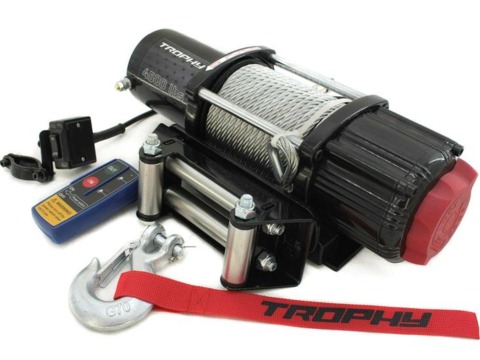 Лебедка электрическая квадроцикловая TR TROPHY 4,5 12v