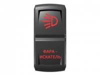 Переключатель Pro-Knopka "Фара-искатель" Красный/Красный
