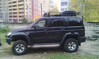 Расширители колесных арок для УАЗ Patriot 