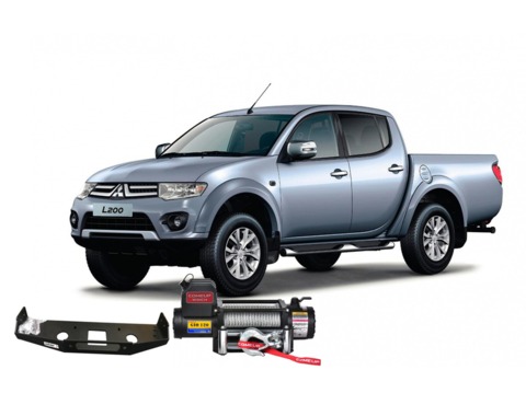 Mitsubishi L200(2007-2016) Комплект с лебедкой Comeup GIO120
