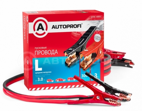 Провода пусковые "AUTOPROFI" AP/BC - 3000 L