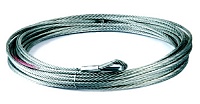 Трос стальной оцинкованный для лебёдки 9,5 мм x 30 м