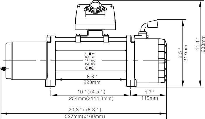 Лебёдка электрическая 12V Runva 6000 lbs 2500 кг.jpeg