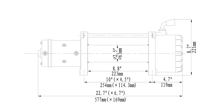 Лебёдка электрическая 12V Runva 9500 lbs 4350 кг.jpeg